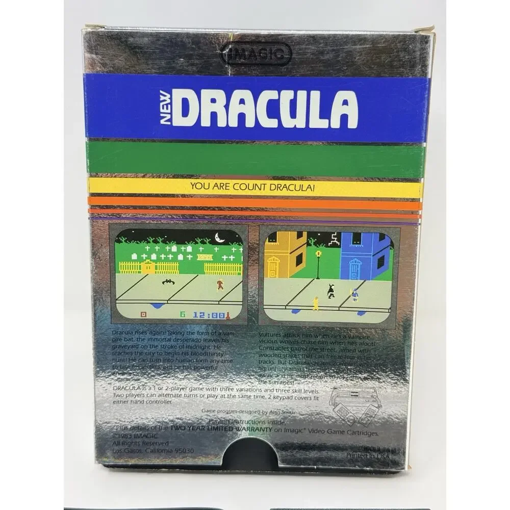 iMagic Dracula Intellivision Complete CIB Tested - Picture 4 of 9
